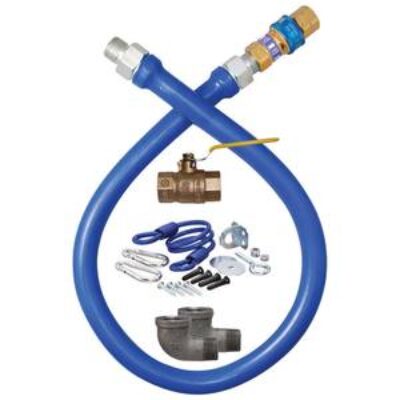 Dormont 1675KIT48 48″ Deluxe 3/4″ Gas Hose Connector Kit With Quick Disconnect